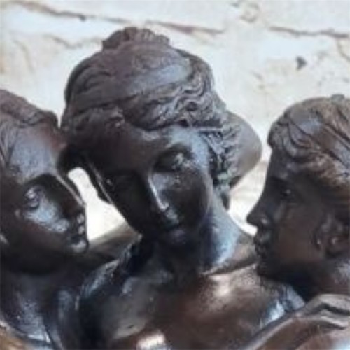 Bronze three graces women - bronze,