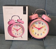 Premier Housewares Twin Bell Alarm Clock.