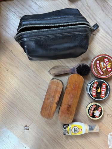 Shoe shine kit - shoe,