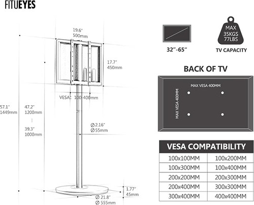 Fitueyes design stand - stand, with