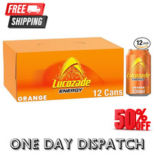 Lucozade Energy Drink Orange 12x330ml