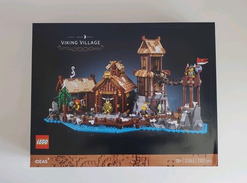 Lego ideas viking village - viking,