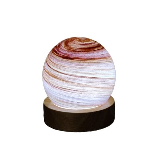 Planetary glass led - glass, lamp