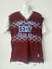 Vintage Joe Bloggs T-Shirt Sport 90s Y2k Neck Double Optic Sz L