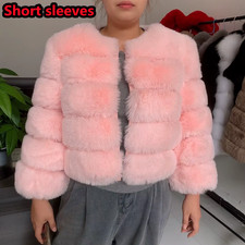 Women'S Fashion Faux Fur Coat