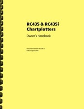 Raymarine RC435 RC435i Chartplotter OWNER'S HANDBOOK MANUAL