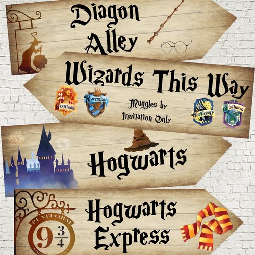 Large harry potter hogwarts - 4,