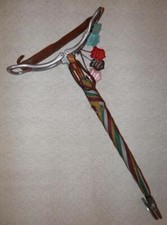 Vintage Shooting Stick With Umbrella