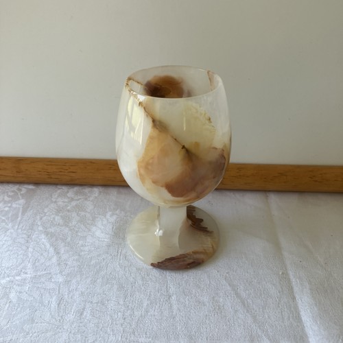 Vintage polished onyx stone - vintage,