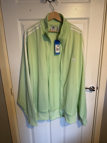 Adidas track jacket - track, mint