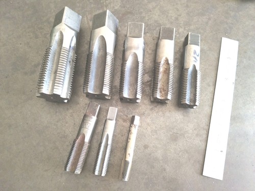 Bsp hss tap set - bsp, 1/8-1"
