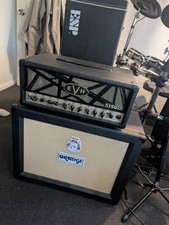 EVH 5150 GUITAR TUBE AMPLIFIER 50W. ORANGE SPEAKER CAB