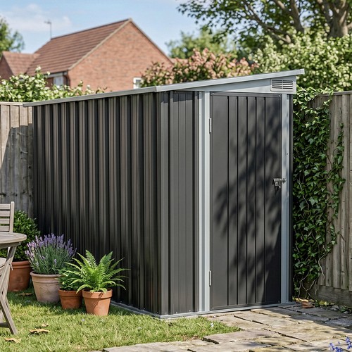 Metal shed wall lean - s/m/xl, wall‑lean
