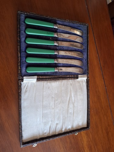 Epns vintage butter knives - epns,
