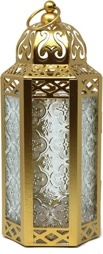 Vela lanterns gold - lanterns, moroccan