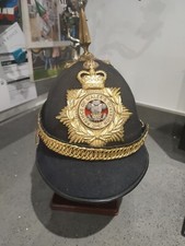 Prince Of Wales Division - Blue Cloth Helmet