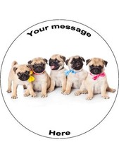 Novelty Personalised Pug