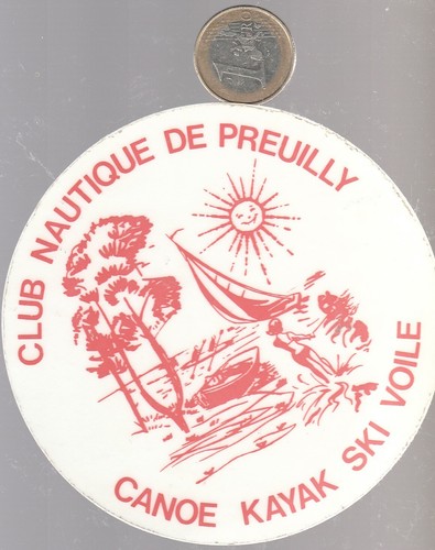 Stickers sport canoe kayak - stickers.,