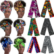 Hair Tie/head wrap/workout head band African Ankara Hair Accessories Scarves UK