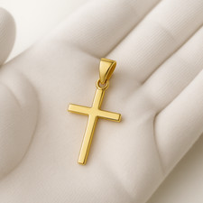 9ct Yellow Gold on Silver