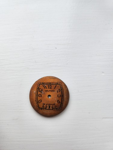 Vintage waltham watch dial - vintage,