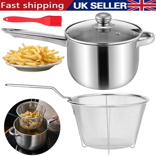 Stainless steel chip pan - stainless,