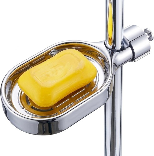Adjustable shower rail - shower, soap