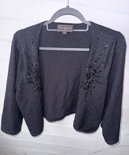Ann harvey black beaded - ann,