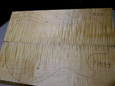 Flame Maple Carved Top for