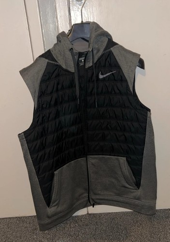 Nike hybrid padded gilet black - gilet,