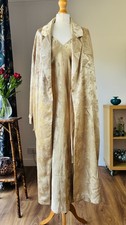 Vintage bhs peignoir set gold - bhs,