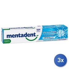 3x Mentadent Toothpaste 75 Ml