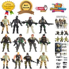 4-Inch Combat Soldiers Set -
