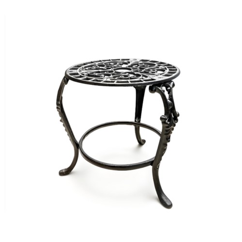 Wrought iron plant stand - plant,
