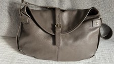 Gap Large Taupe Brown Genuine Leather Tote Shoulder Bag. Hardly used