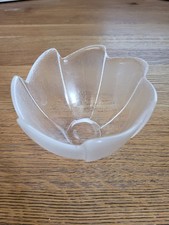 Dartington Crystal Bowl Small Round Isometric Design Vintage Immaculate 