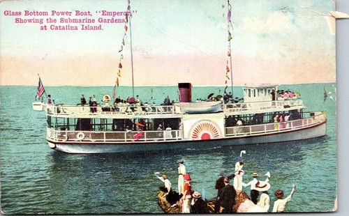 Postcard glass bottom power - bottom,