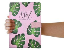 A5 Satin Fabric Address &