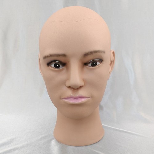 Male men bald mannequin head - men,