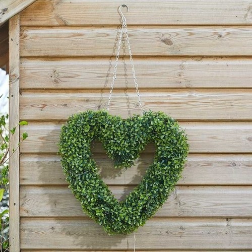 Hanging artificial door wreath - artificial,