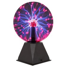 Maplins 8" Thunder Plasma Ball Touch & Sound Activated Lamp.