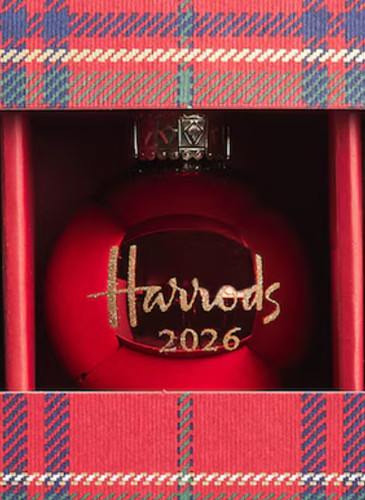 Red harrods christmas - harrods,