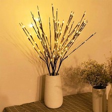 20LED Willow Twig Lights Light Up Branch Tree Branches Party Festival Home Decor