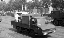 Army Berliet Stradair truck at the July 14 parade on the Champs-El- Old Photo