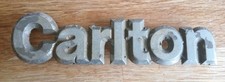 Vintage Carlton Motor Car Metal Badge Emblem