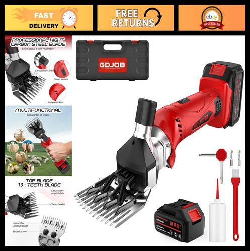 Cordless sheep shears - shears, 300w