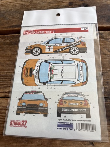 Toyota corolla wrc b h - corolla,