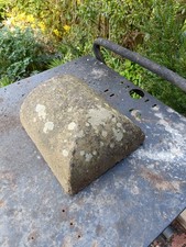Reclaimed end coping stone