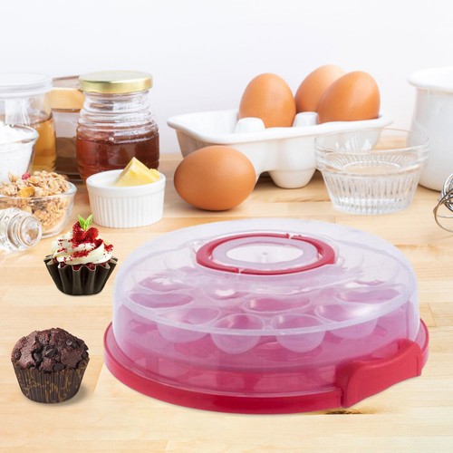 Cake carrier with lid portable - carrier,