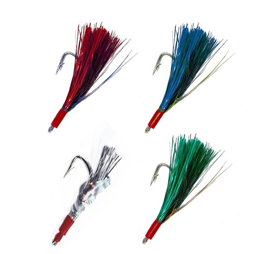 Mackerel feathers hook - feathers, 4